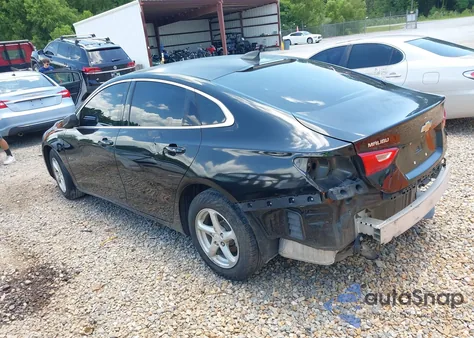 2017 Chevrolet Malibu 1Fl from USA, damaged, VIN 1G1ZC5ST0HF156866
